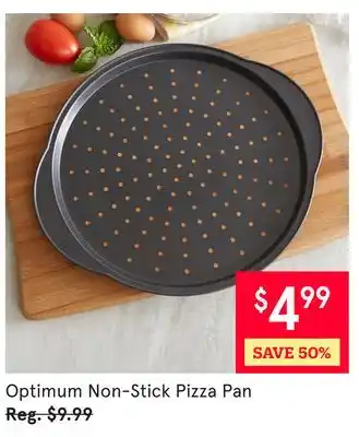 Kitchen Stuff Plus Optimum Non-Stick Pizza Pan offer