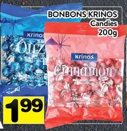 Supermarché PA BONBONS KRINOS | CANDIES offer