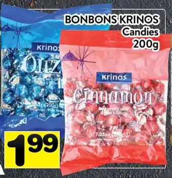 Supermarché PA BONBONS KRINOS | CANDIES offer