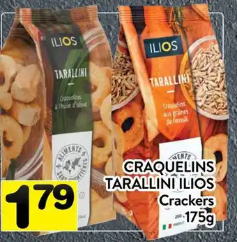 Supermarché PA TARALLINI ILIOS | Crackers offer