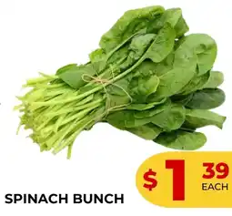 Iqbal Foods Spinach bunch offer