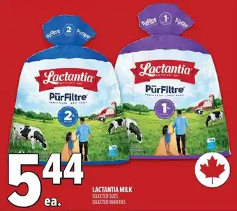 Metro Lactantia milk offer