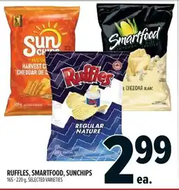 Metro Ruffles, smartfood, sunchips offer