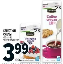 Metro Selection cream offer