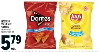 Metro Hostess value size snacks offer