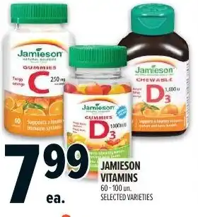 Metro Jamieson vitamins offer