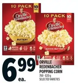 Metro Orville redenbacher popping corn offer