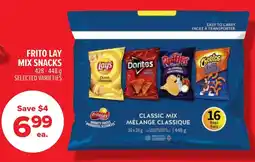 Metro Frito lay mix snacks offer