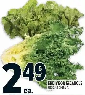 Metro Endive or escarole offer