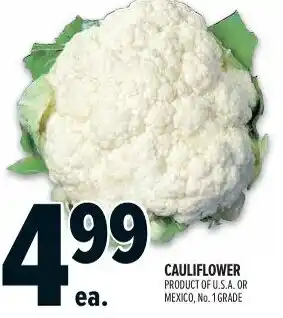 Metro Cauliflower offer