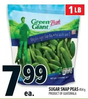 Metro Sugar snap peas offer