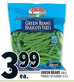 Metro Green beans offer