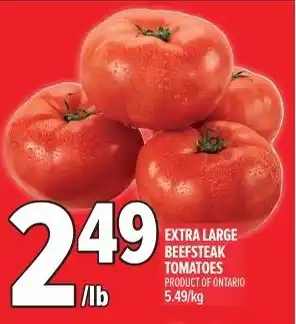 Metro Extra large beefsteak tomatoes offer