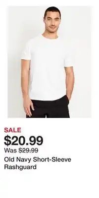 Old Navy Old Navy Short-Sleeve Rashguard offer