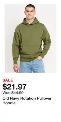 Old Navy Old Navy Rotation Pullover Hoodie offer