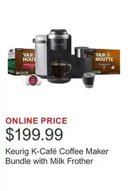 Costco Keurig K-Café Coffee Maker Bundle with Milk Frother offer