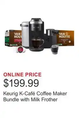 Costco Keurig K-Café Coffee Maker Bundle with Milk Frother offer