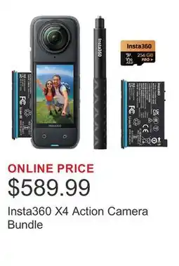 Costco Insta360 X4 Action Camera Bundle offer