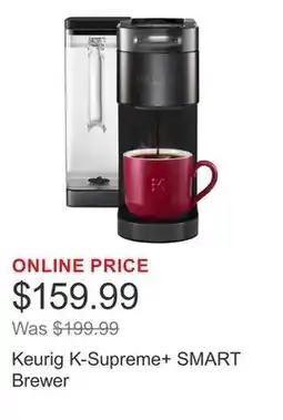 Costco Keurig K-Supreme+ SMART Brewer offer