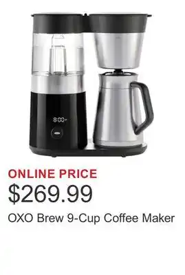 Costco OXO Brew 9-Cup Coffee Maker offer