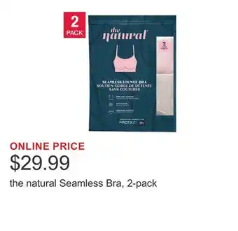 Costco the natural Seamless Bra, 2-pack offer