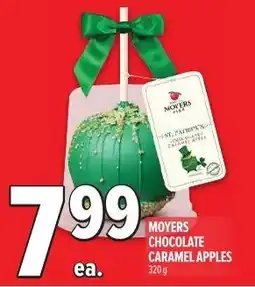 Metro Moyers chocolate caramel apples offer