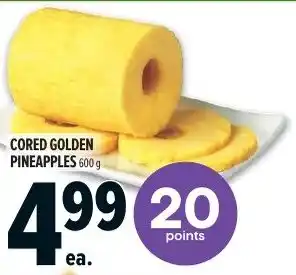 Metro Cored golden pineapples offer