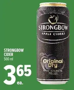 Metro Strongbow cider offer