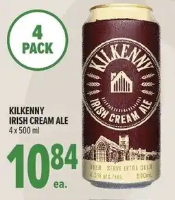 Metro KILKENNY IRISH CREAM ALE offer