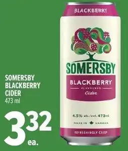 Metro Somersby blackberry cider offer