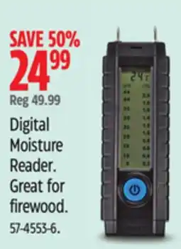 Canadian Tire Mastercraft Digital Moisture Reader offer