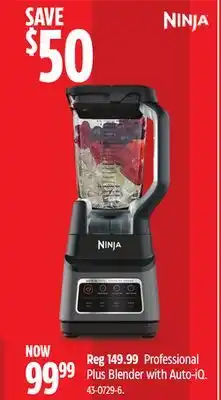 Canadian Tire Ninja Professional Plus Blender with Auto-iQ offer