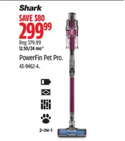 Canadian Tire Shark PowerFin Pet Pro offer