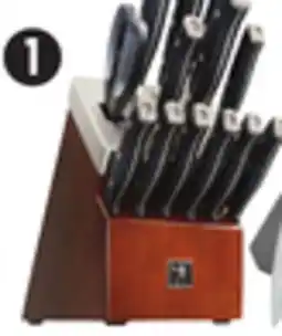 Canadian Tire Self-Sharpening 14-Pc Knife Block Set offer