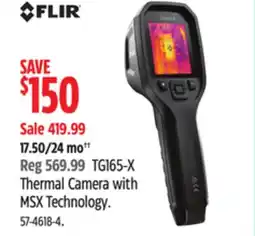 Canadian Tire FLIR Thermal Camera with MSX Technology offer