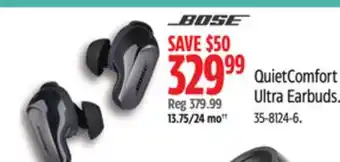 Canadian Tire Bose QuietComfort Ultra Earbuds offer