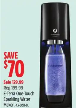 Canadian Tire SodaStream E-Terra One-Touch Sparkling Water Maker offer