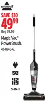 Canadian Tire Magic Vac PowerBrush offer