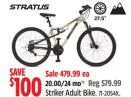 Canadian Tire STRATUS Striker Adult Bike offer