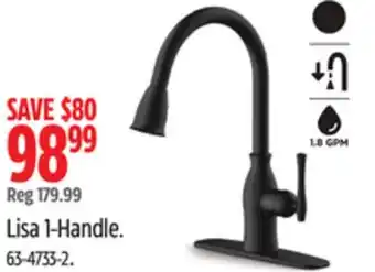 Canadian Tire DANZE Lisa 1-Handle offer