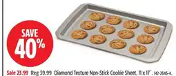 Canadian Tire Diamond Texture Non-Stick Cookie Sheet, 11 x 17˝ offer