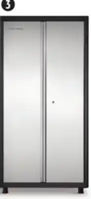 Canadian Tire MAXIMUM 36˝ Stainless-Steel Tall Cabinet offer