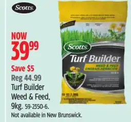 Canadian Tire Scotts Turf Builder Weed & Feed offer