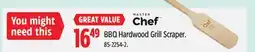 Canadian Tire Master Chef Hardwood Grill Scraper offer