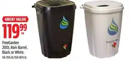 Canadian Tire Enviro World FreeGarden 200L Rain Barrel offer