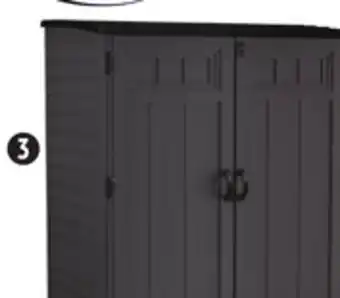 Canadian Tire Suncast Extra-Large Vertical Storage Shed. Up to 106 cu-ft capacity offer