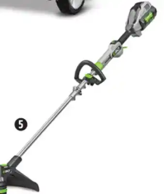 Canadian Tire EGO POWER+ 56V Brushless String Trimmer, 15˝ with 2.5Ah and Charger offer