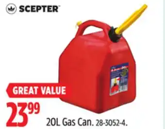 Canadian Tire Scepter Gas Can 20L Gas Can offer