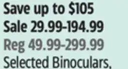 Canadian Tire Yukon Selected Binoculars Spotting Scope, Rangefinder or Game Camera offer