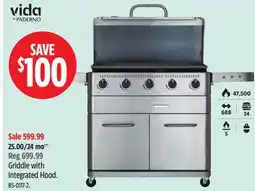 Canadian Tire Griddle with Integrated Hood offer